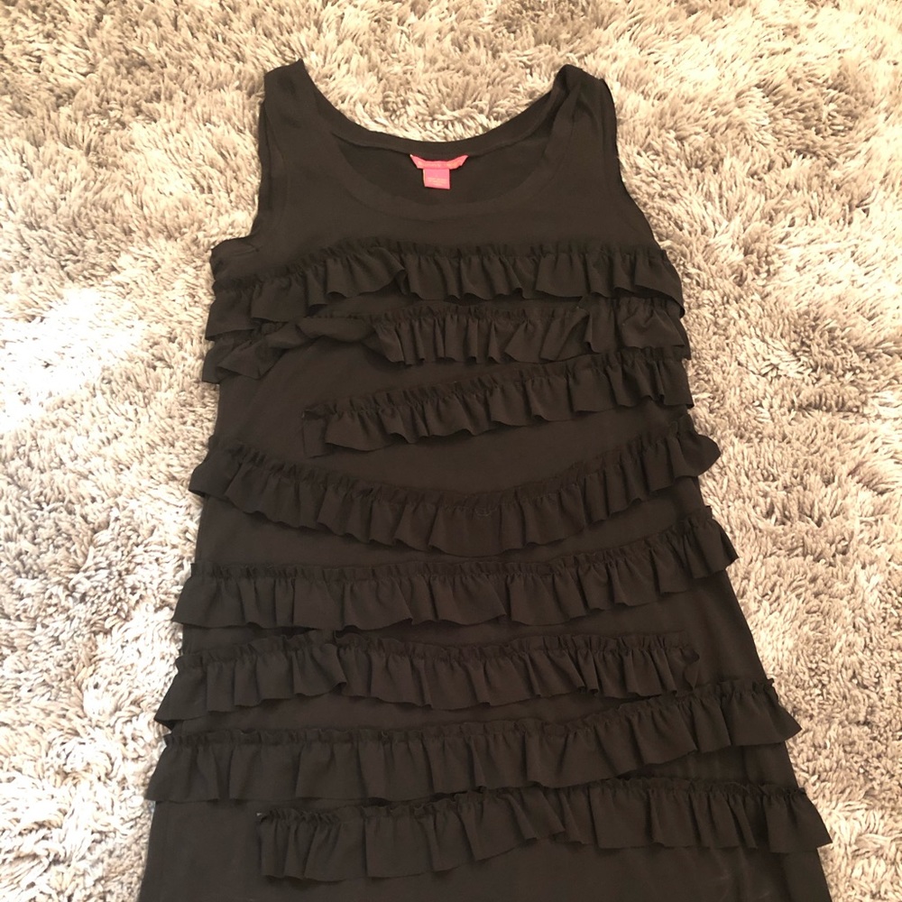 Little black fun comfy dress. Size L